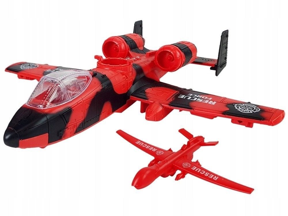 Eine Reihe von Feuerwehrfahrzeugen 
