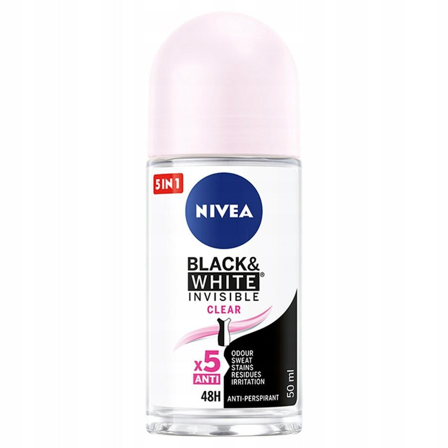Set Nivea: Soft Care Duschgel, 250 ml + Black&amp;White Ball Antitranspirant, 50 ml 