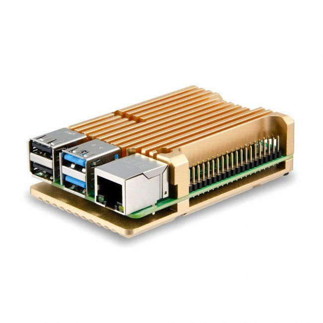 Raspberry Pi 4B WiFi 8GB RAM Kit mit Zubehör – Gehäuse mit zwei Lüftern 