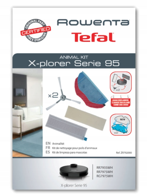 Tefal Roboterstaubsauger X-plorer S95 – Tierpflegeset 