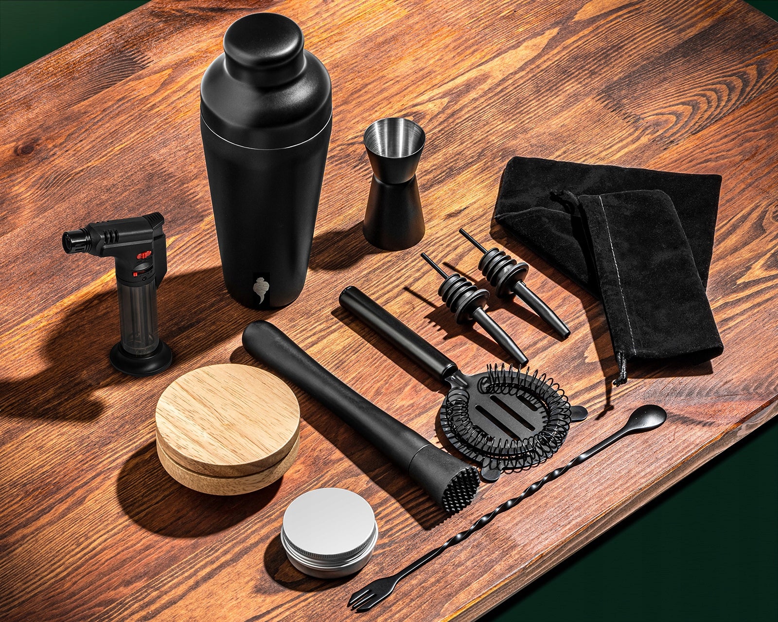 Professionelles Barkeeper-Set für Cocktails, 12-teilig 