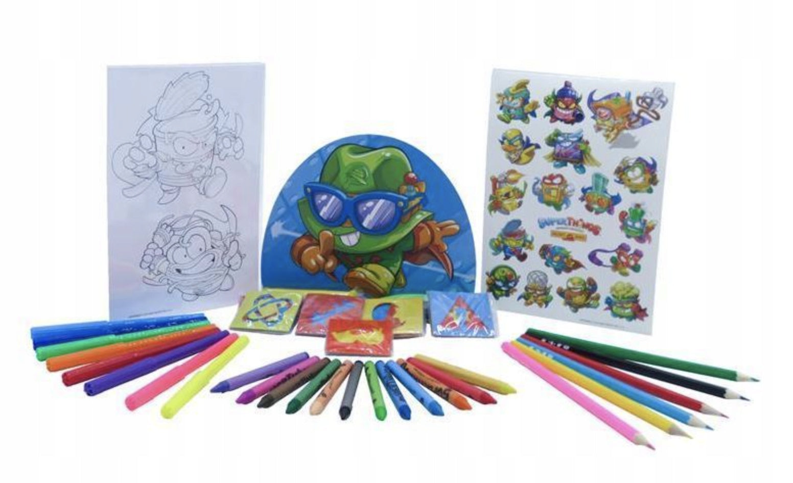 Set Malwerkzeuge Super Zings, 60-tlg. 