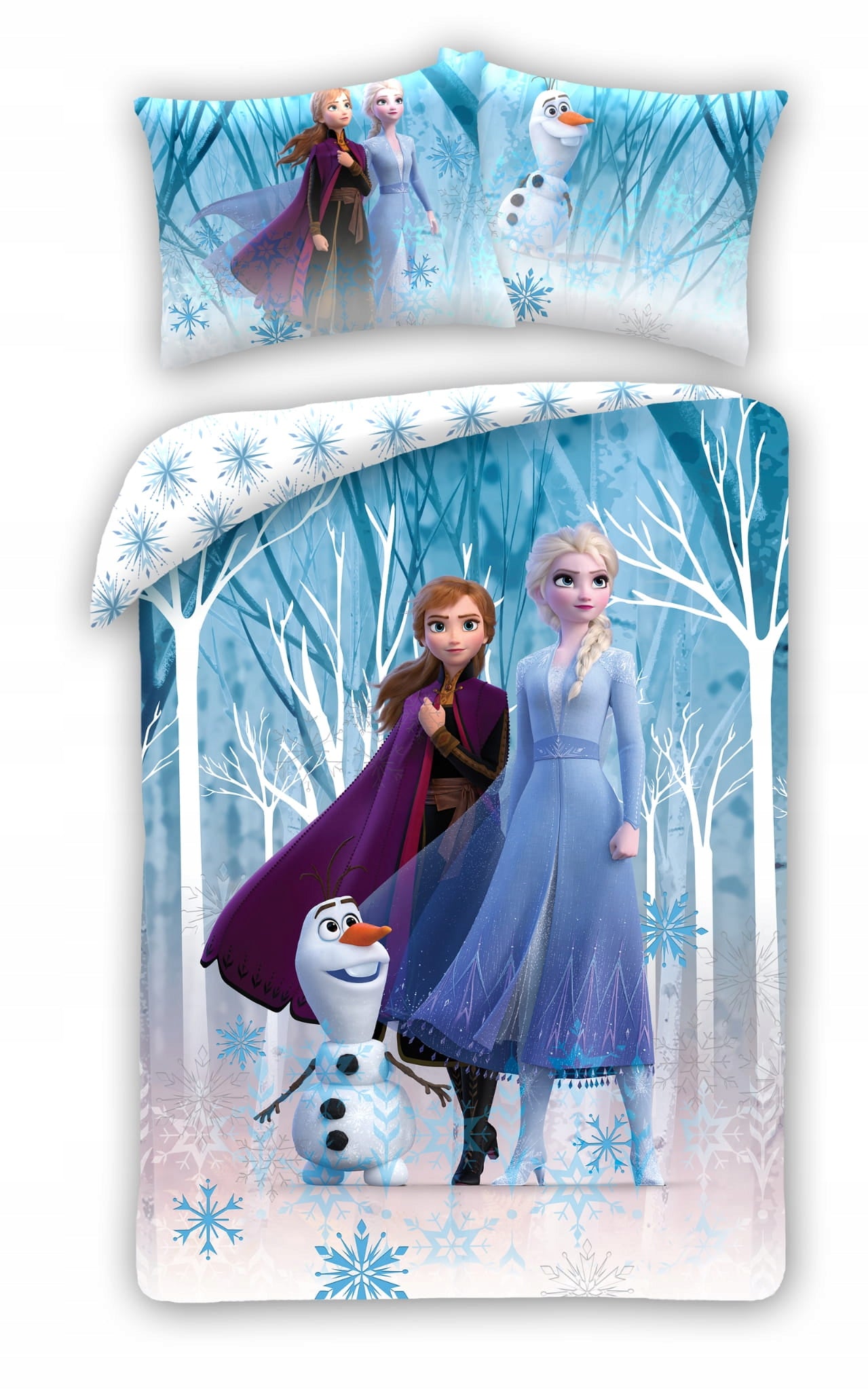 Vaikiškas patalynės komplektas Frozen, 140x200, 2 dalių