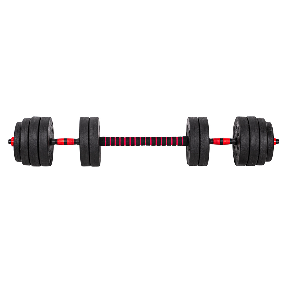 Set aus Zementhanteln und Langhantel CEMBAR 40 kg 