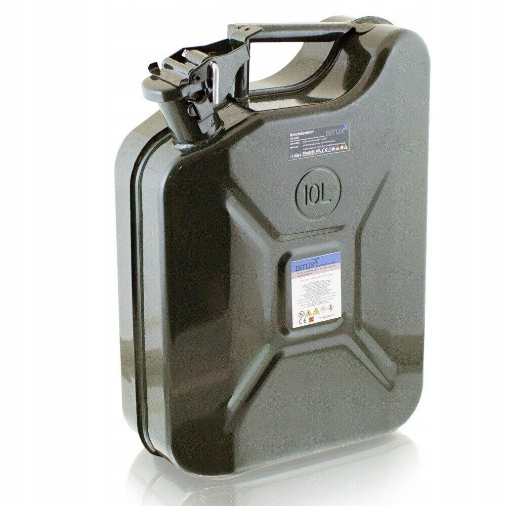 Satz Kanister für Kraftstoffe und Öle 10L, 2-tlg. 