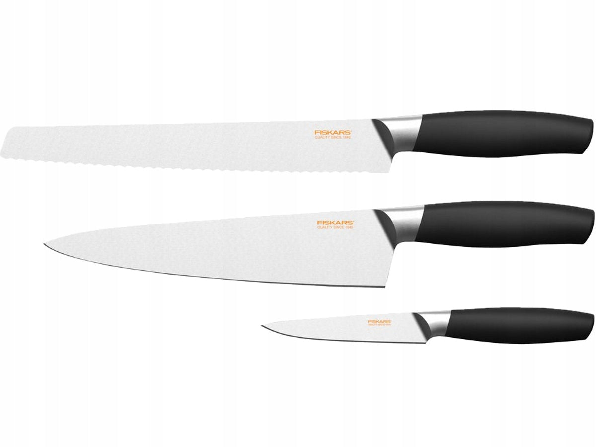 Fiskars peilių rinkinys FF, 3 dalys