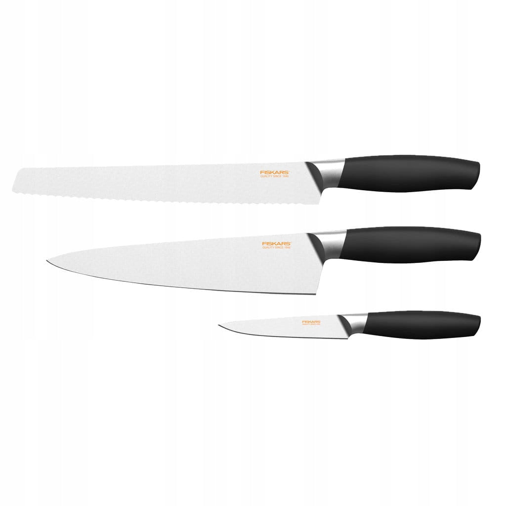 Fiskars peilių rinkinys FF, 3 dalys