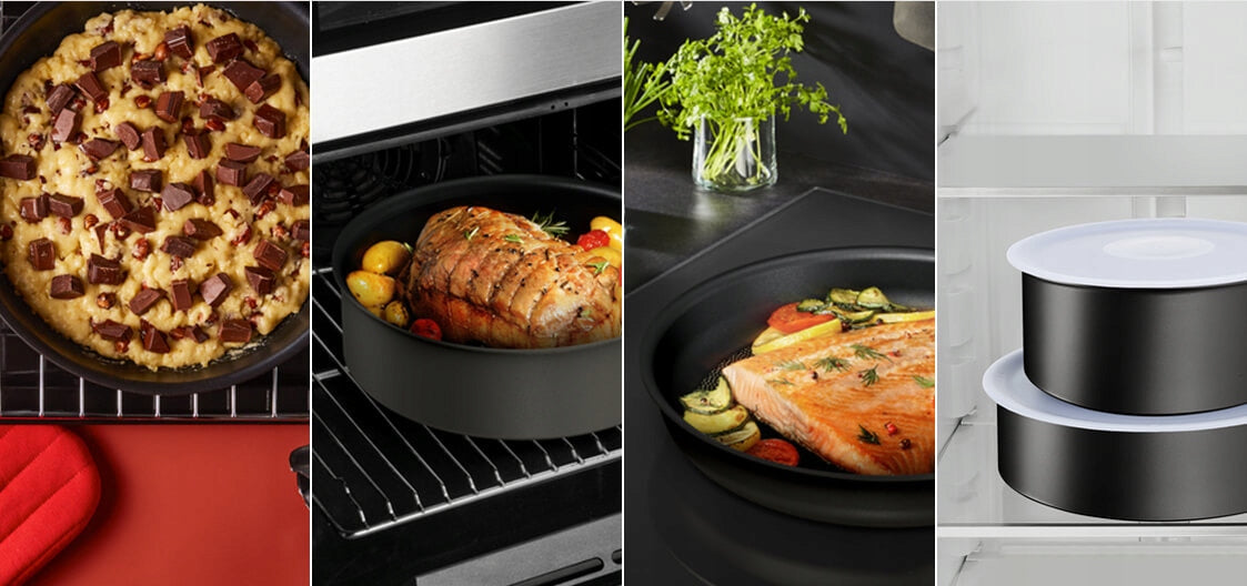 Tefal keptuvių rinkinys, 5 dalių