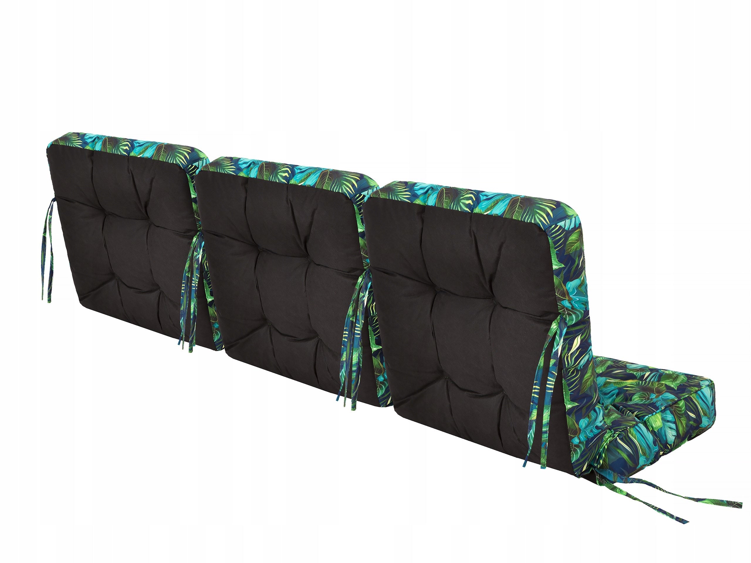 Set mit 3 Kissen Hobbygarden Venus 3D 180 cm, grün 