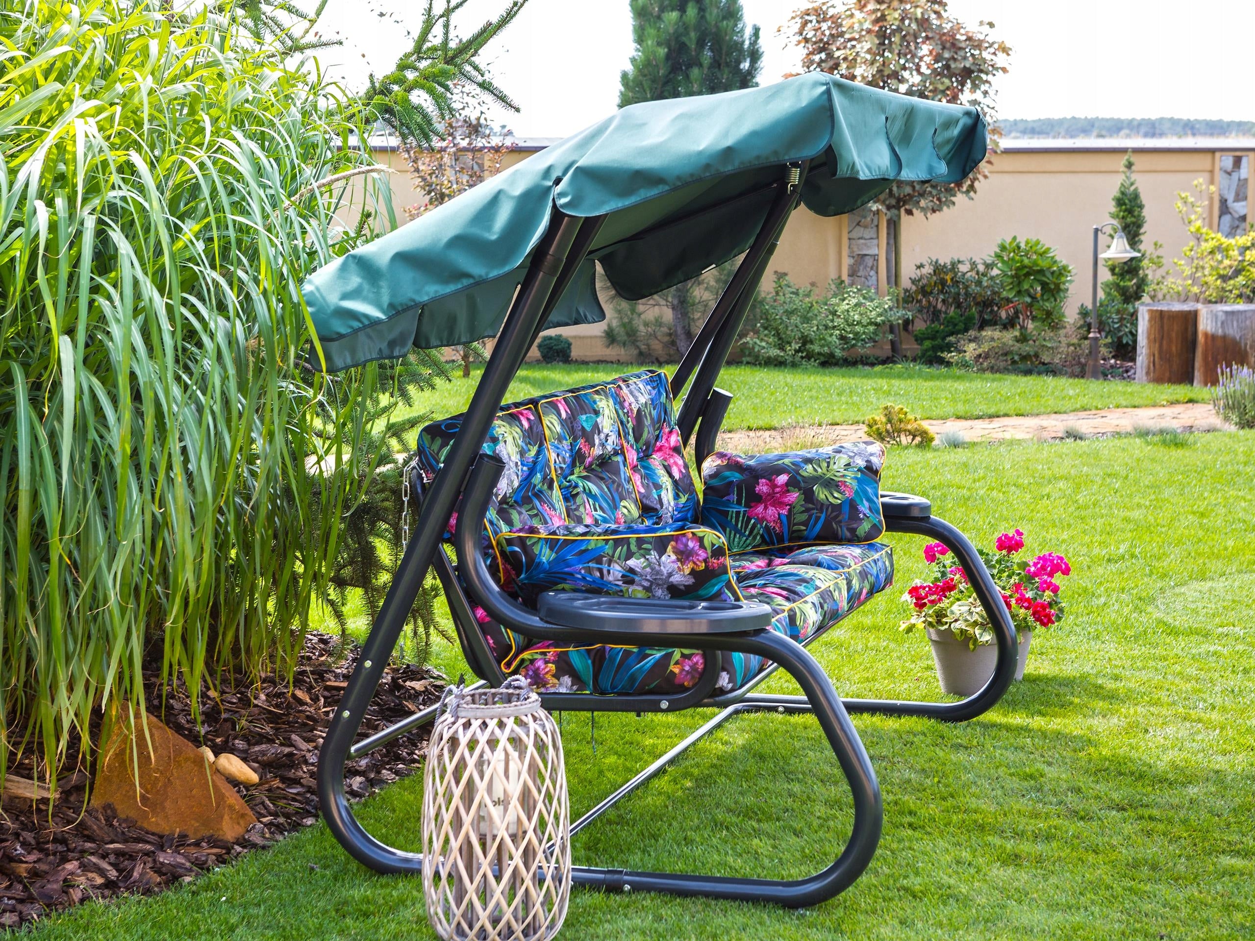 3-jų pagalvių komplektas sūpynėms Hobbygarden Venus 180 cm, įvairiaspalvis