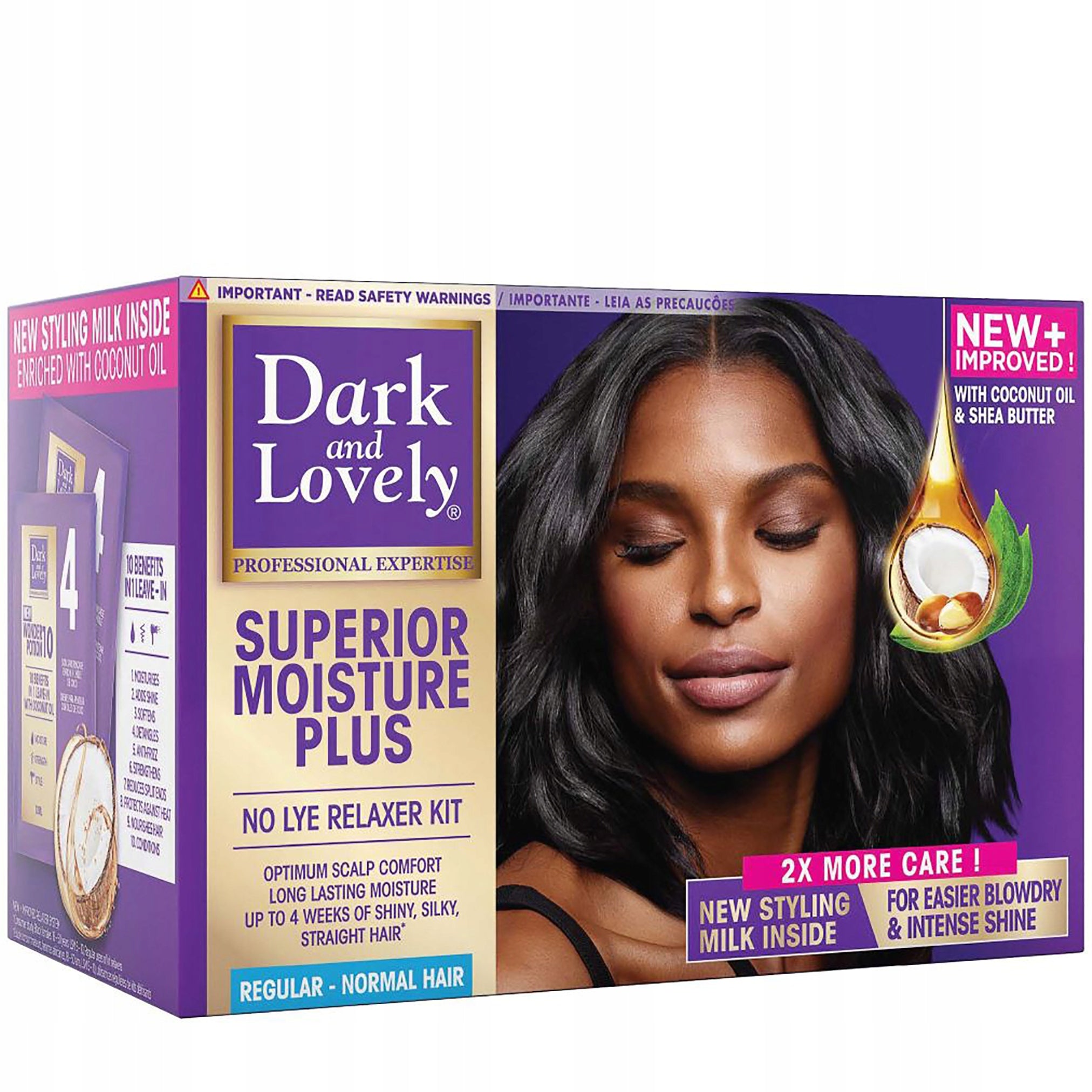 Haartexturierer Soft &amp; Sheen Carson Dark &amp; ​​​​Lovely Relaxer Kit Regular 