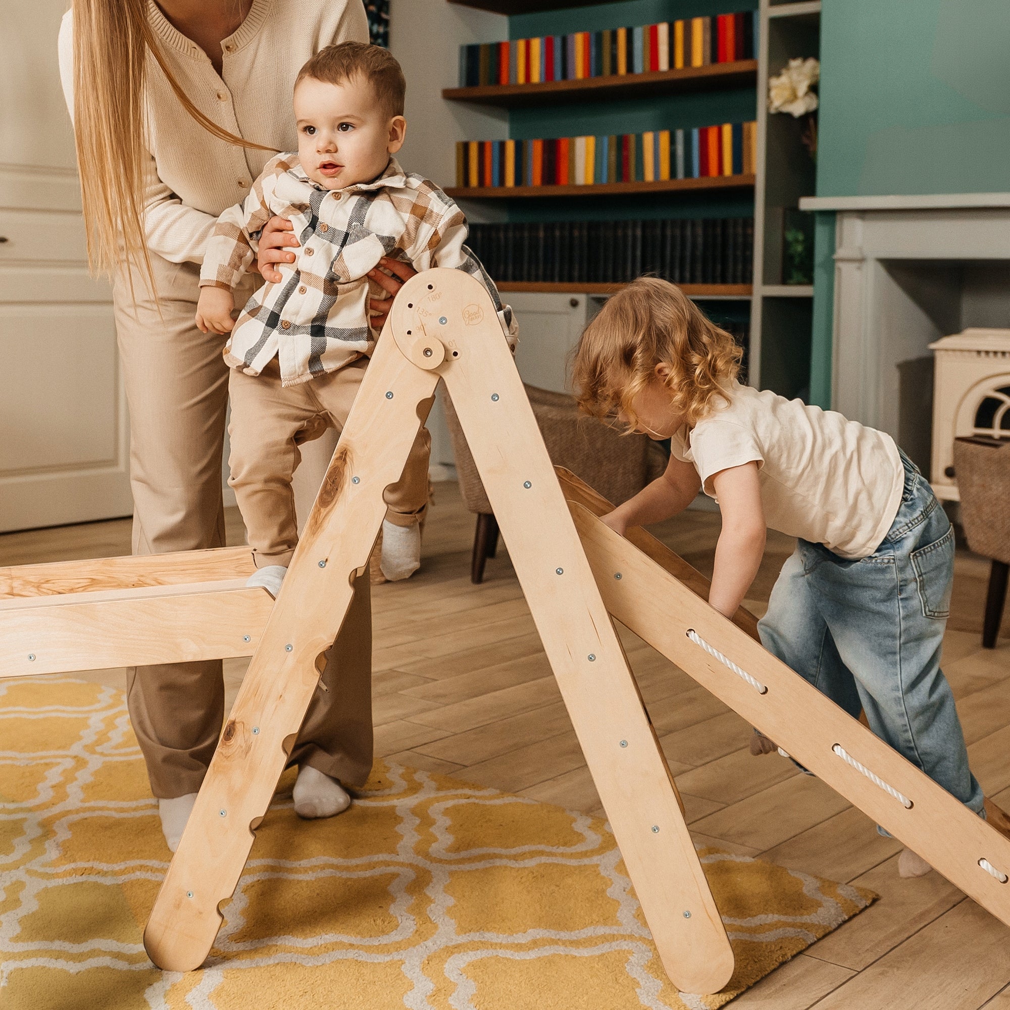 Zestaw wspinaczkowy Montessori 5-w-1 dla dzieci w wieku od 1 do 5 lat Brand Goodevas