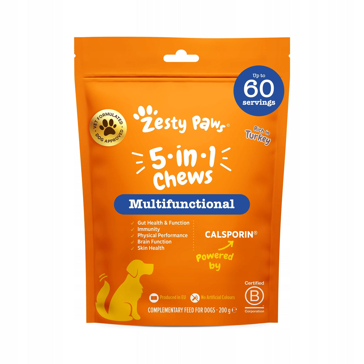 Zesty Paws 5-in-1 Chews (60 pcs), exp. 07.10.2026 Volume 0 ml