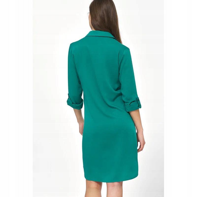 Kleid für Damen S226, grün 