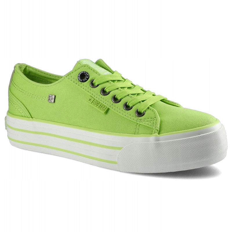 Sportschuhe für Damen Big Star, grün 