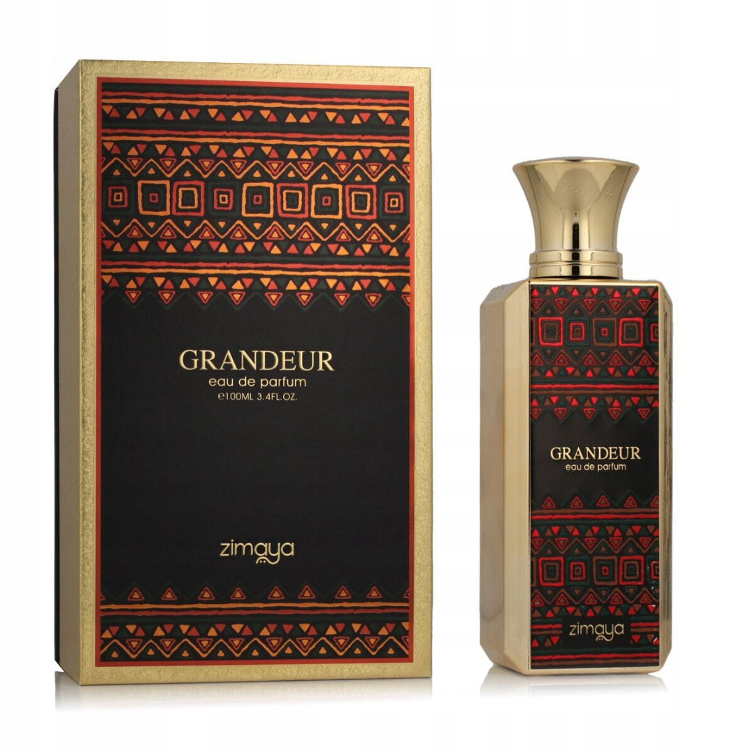 Zimaya Grandeur Perfumed Water 100 ml Packaging status original