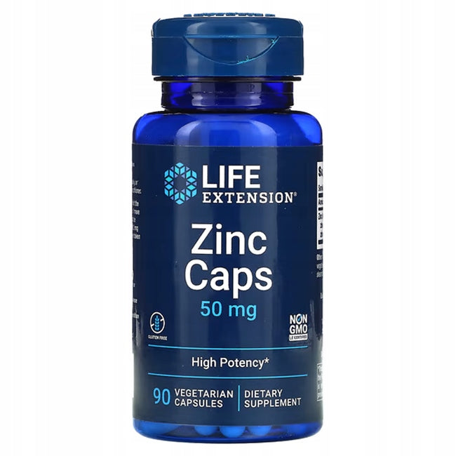 Zinc 50 mg 90 vege kaps RESISTANCE Life Extension