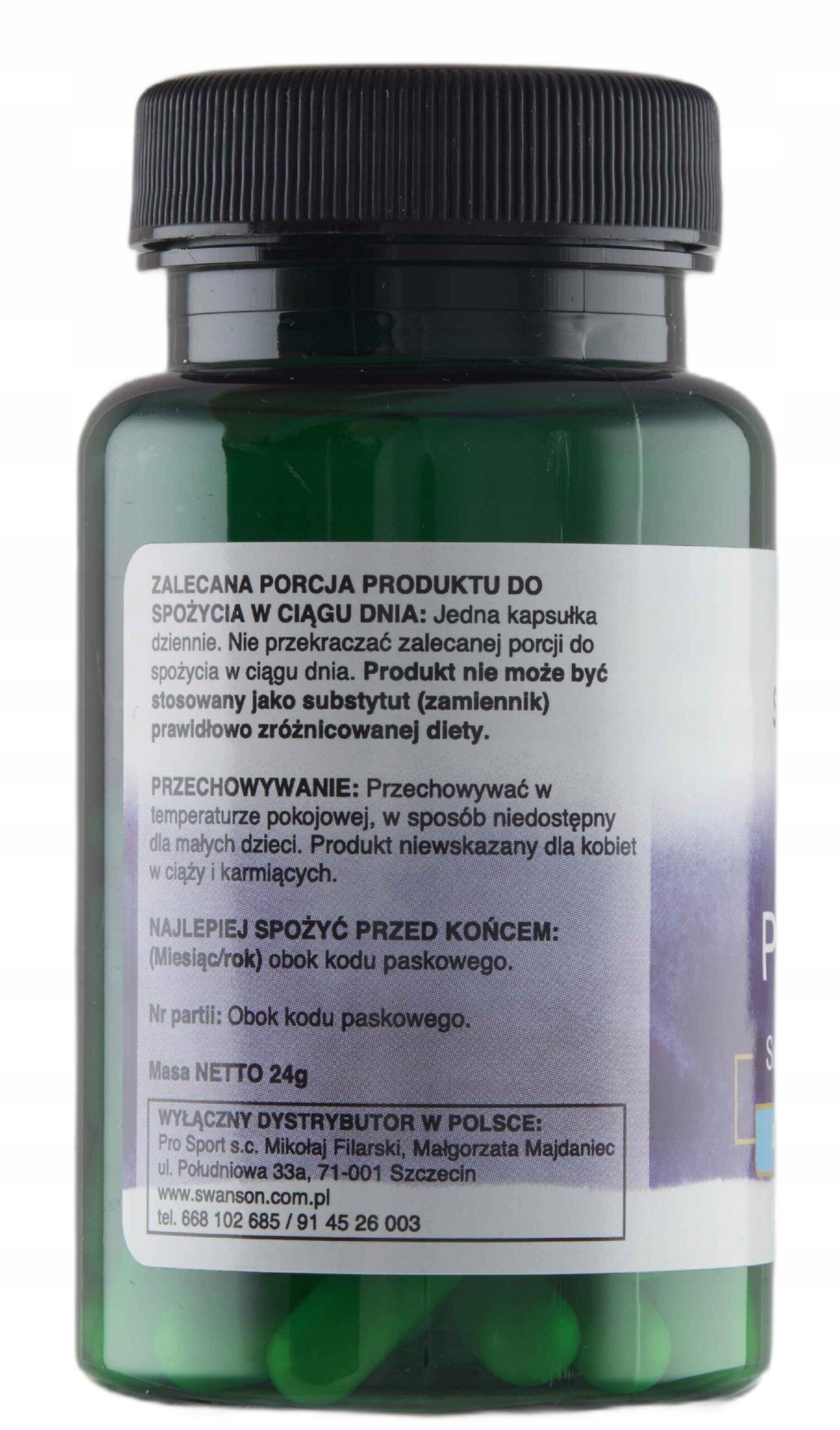 Zinc SWANSON Picolinate (60 capsules) Expiration date not specified