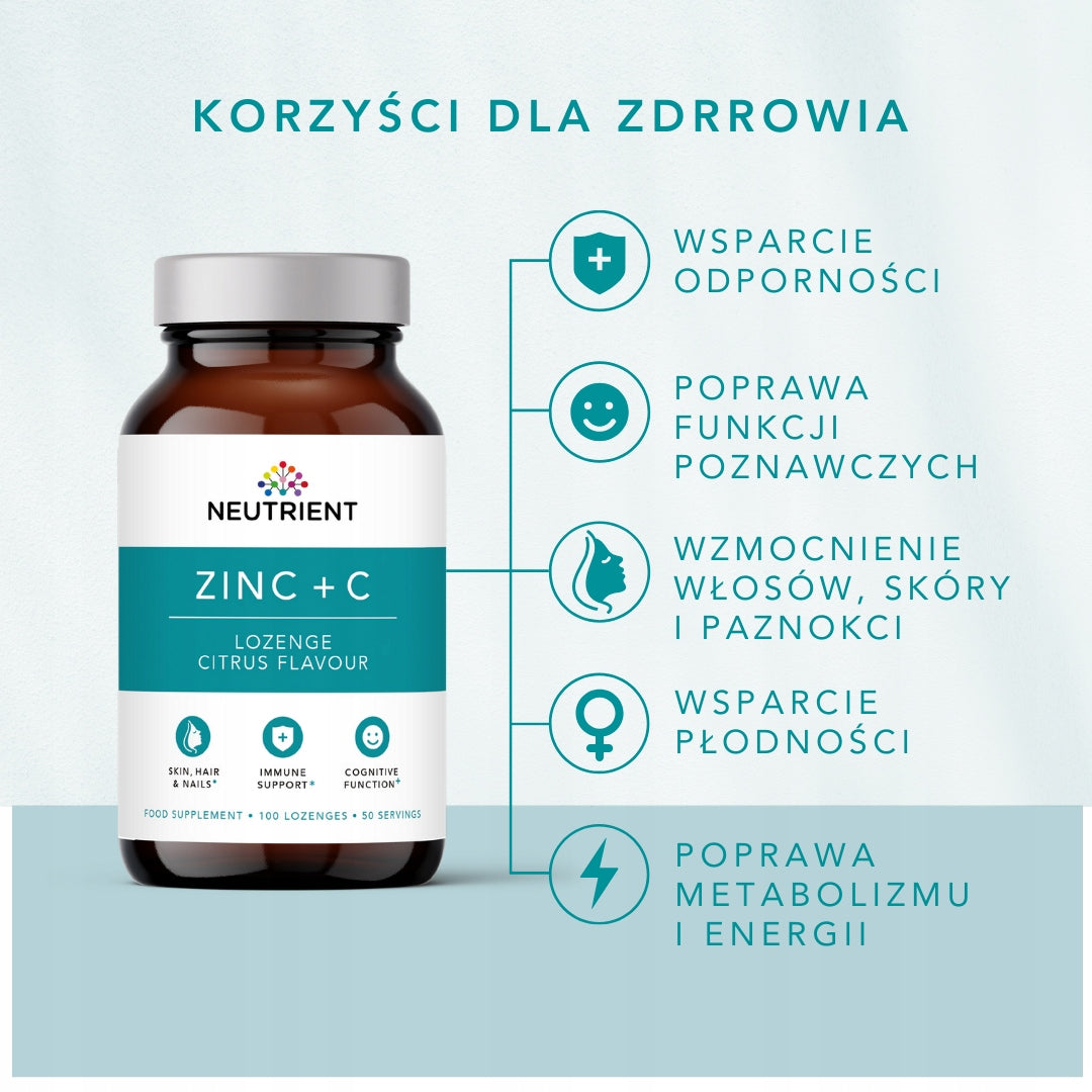 Zinc with vitamin C - Neutrient Vitallabs lozenges Brand no brand