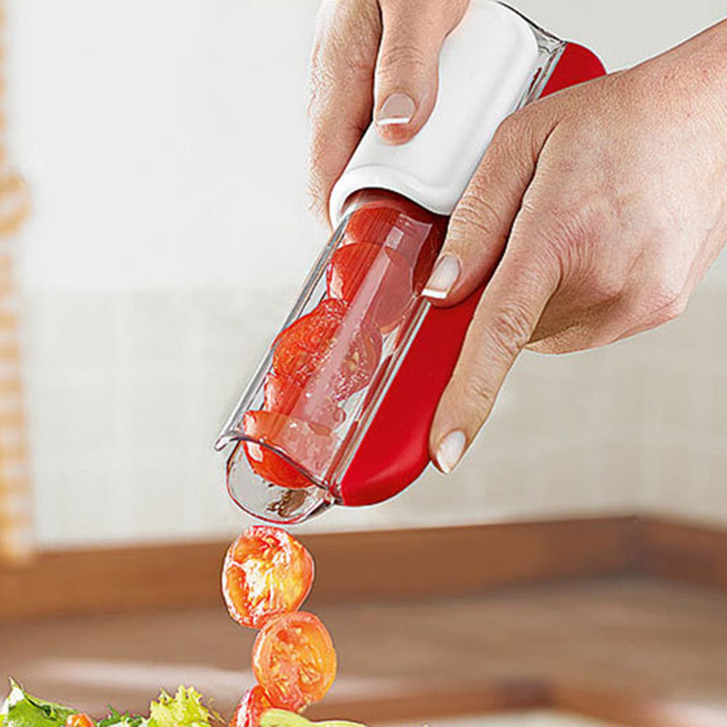 Zip Fruit & Vegetable Tool Utensil Gadget Aid Red Brand no brand
