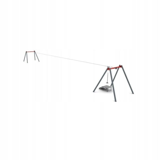 Zipline rope slide with CERTIFICATE Packaging status original