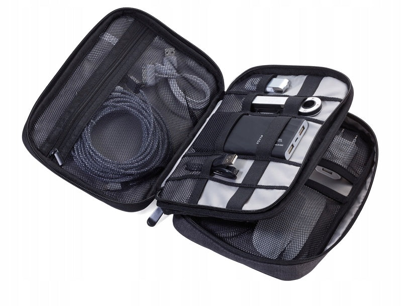Zipper case TROIKA Connected organizer grey Kind organizer