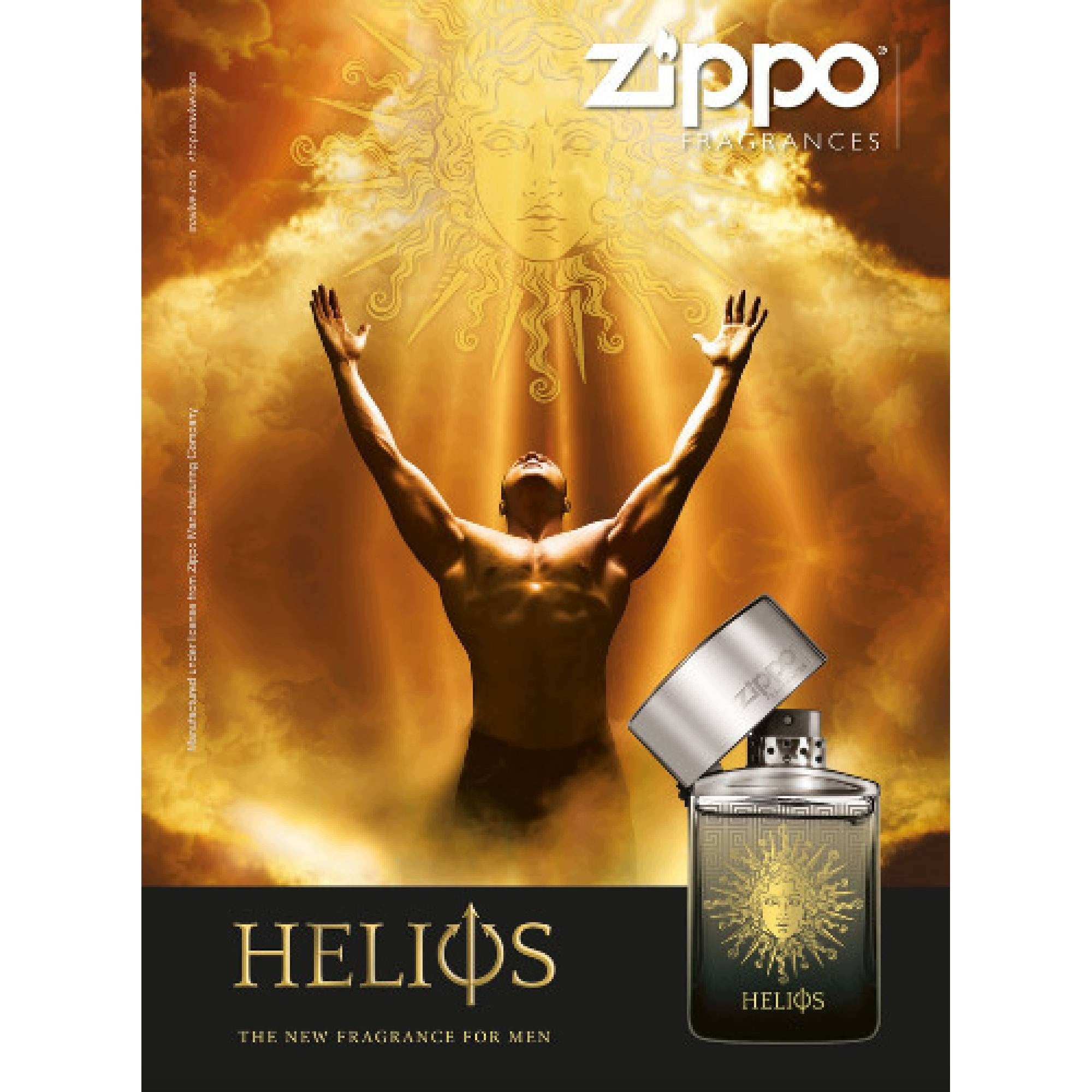 Zippo Helios Toaletní voda pro muže 40 ml – svěží aromatická fougère vůně Brand Zippo