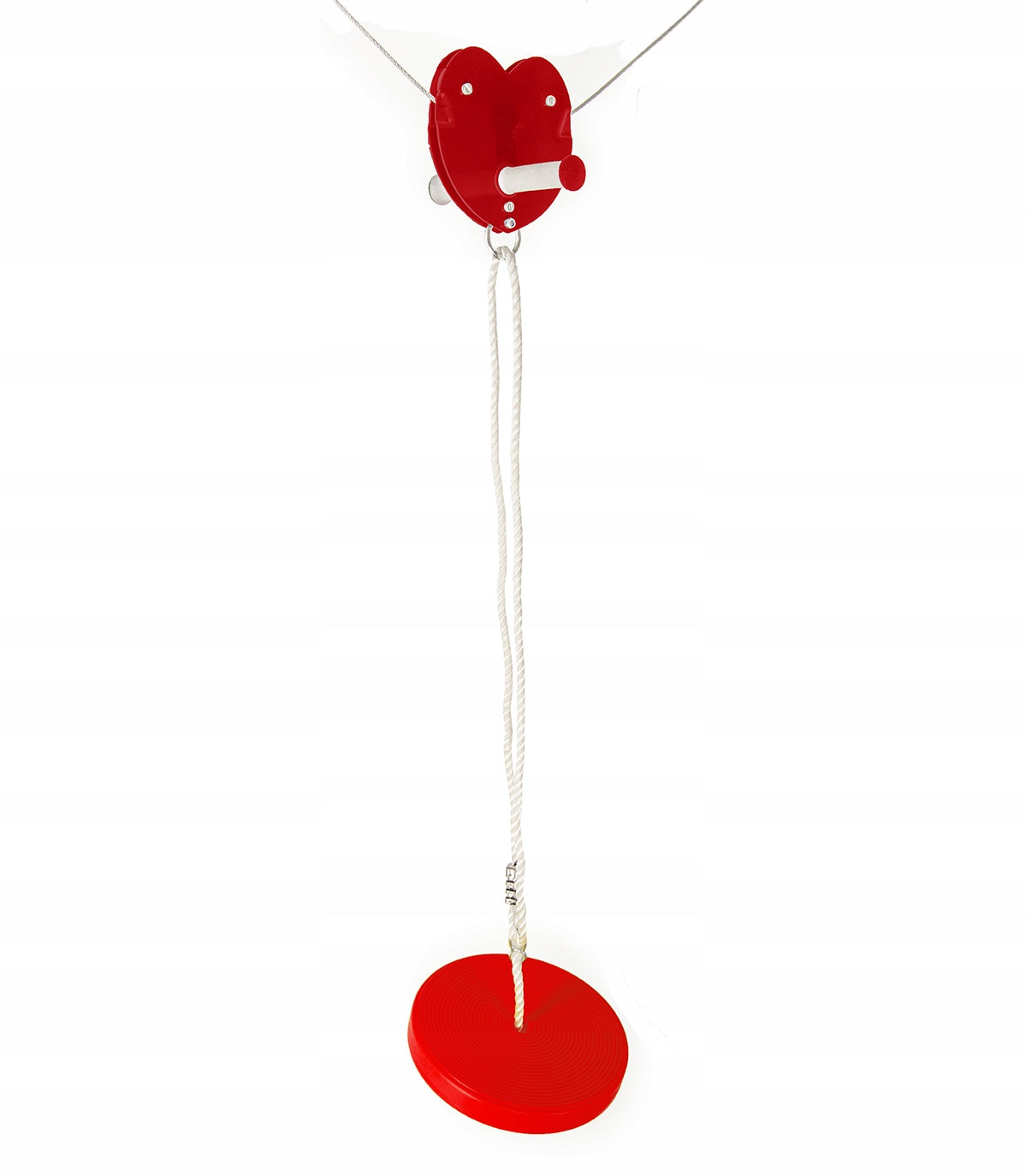 Abstiegsseil mit Sitz Just Fun Tarzan, 25 m, rot 