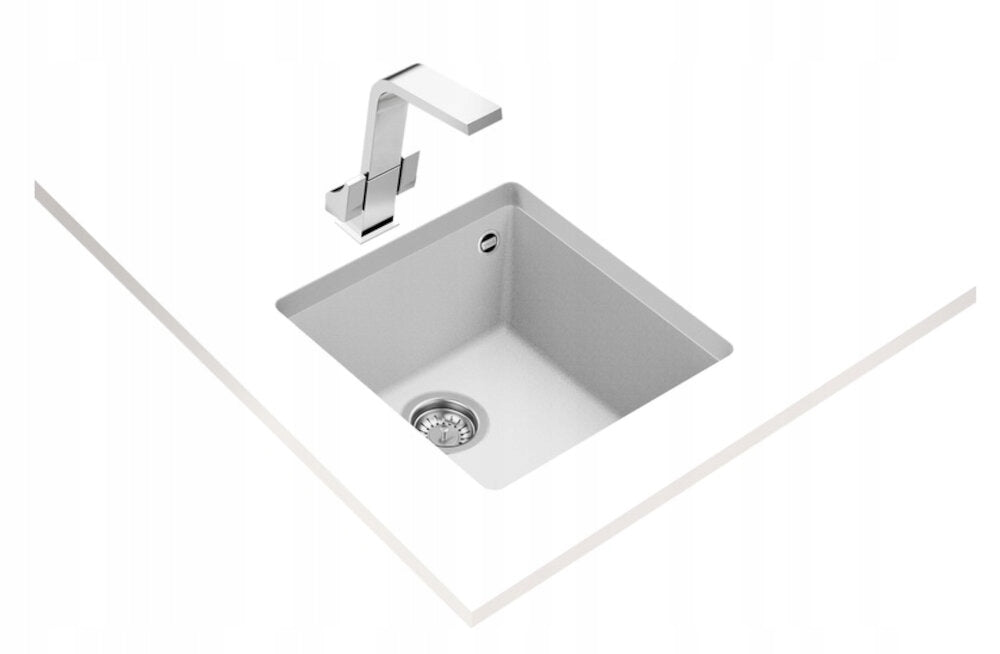 Küchenspüle Teka Square 40.40TG, weiß 