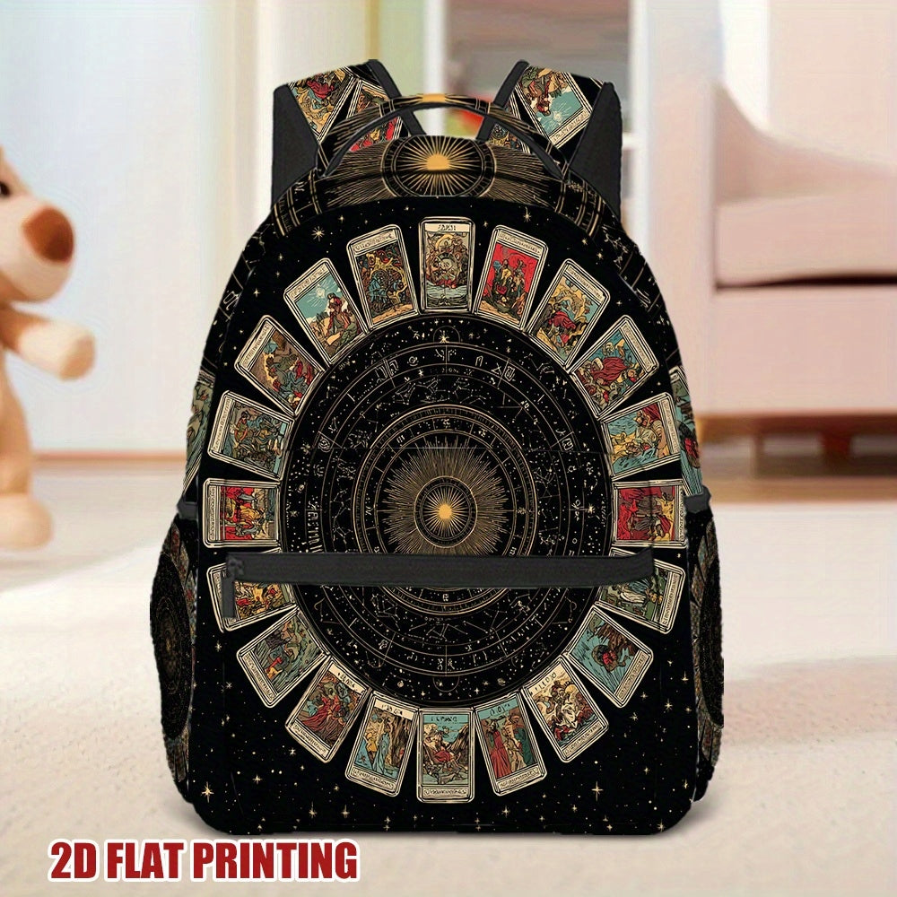 Zodiac Wheel Backpack for Everyday Travel - Teenager