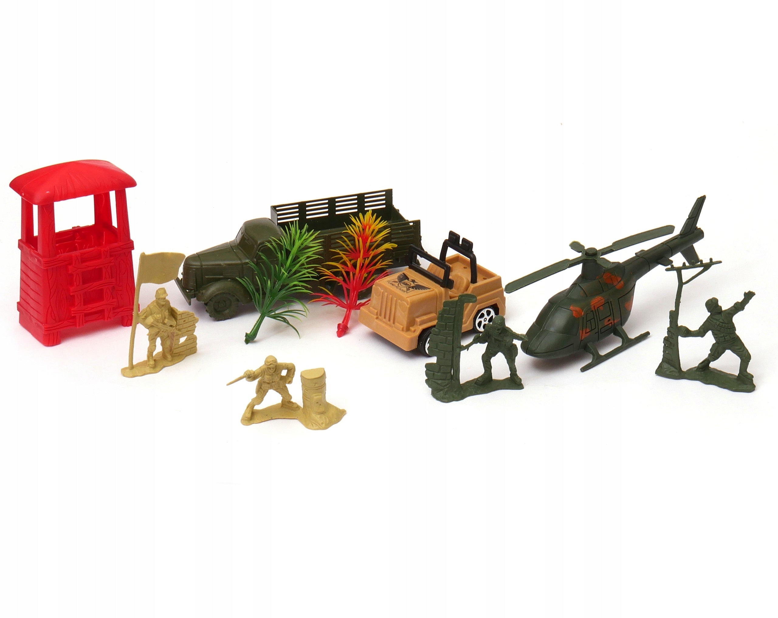 Spielzeughubschrauber mit Zubehör 