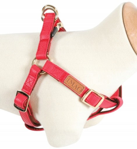 Zolux Dog Harness Adjustable IMAO MAYFAIR 25 mm / Colour RED