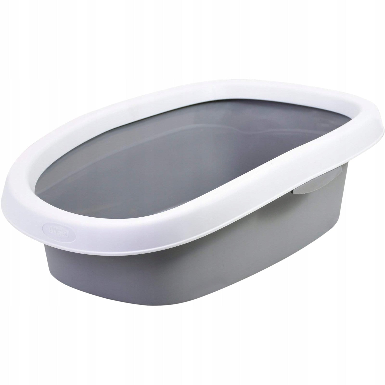 Zolux Sprint 10 Cat Open Cuvette with Frame Grey ROOMY Solid Brand Stefanplast