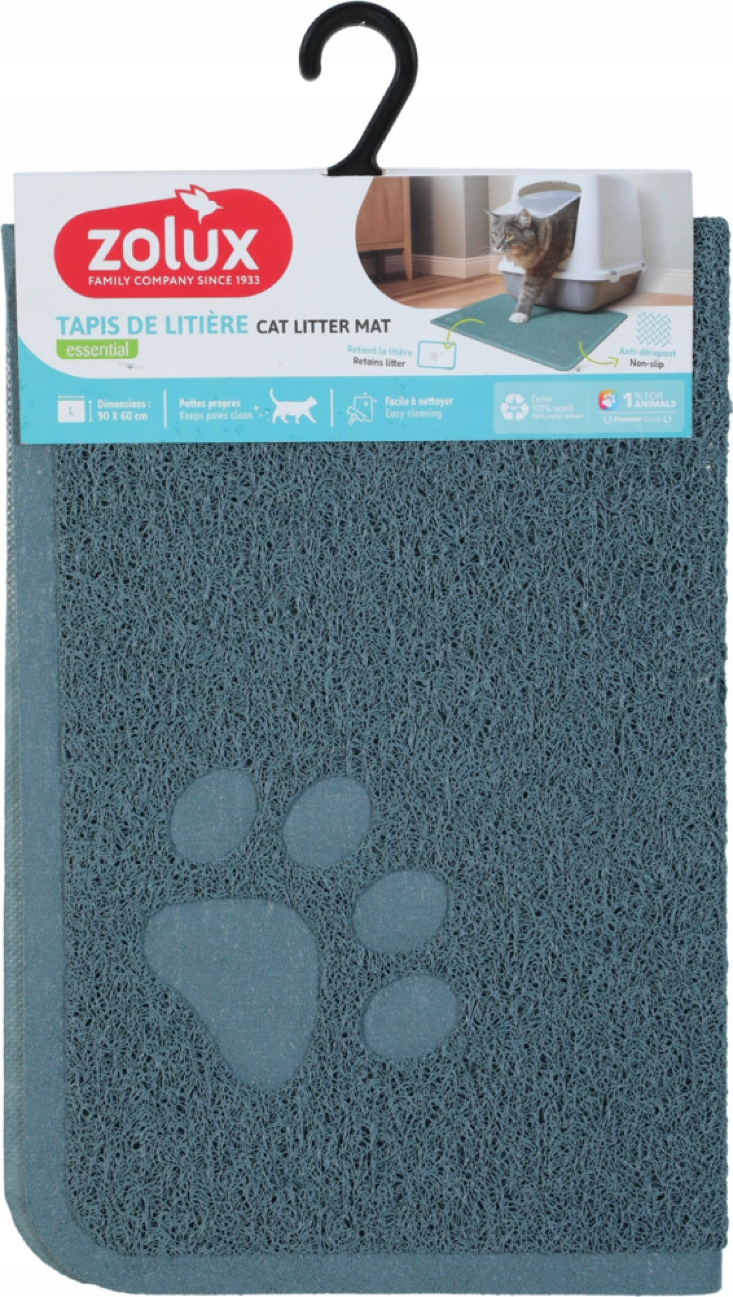 Zolux Wiper Before Cuvette Blue 60cm x 90cm 474425
