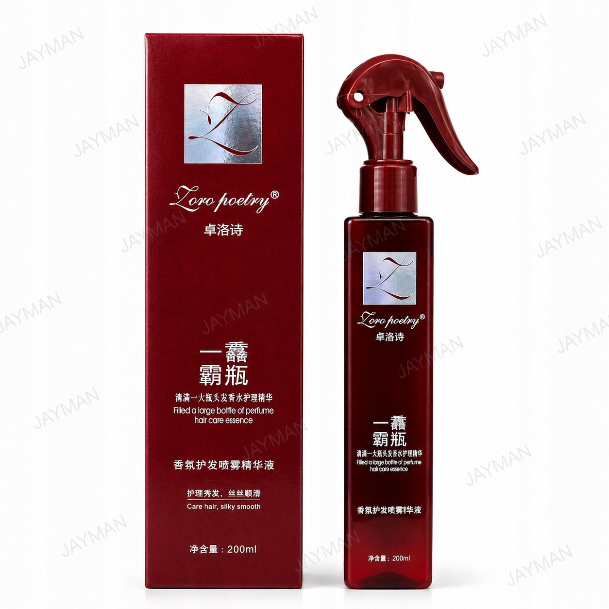 Zoro Poetry Premium Hair Fragrance Spray Essence– 200ml