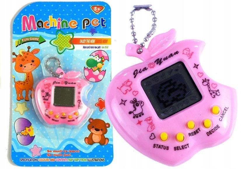 Elektroninis žaidimas Tamagotchi, rožinė