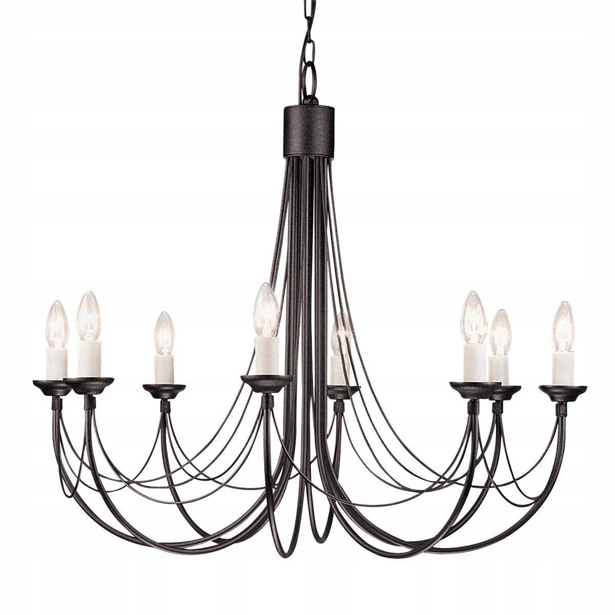 Pakabinamas šviestuvas Elstead Lighting Carisbrooke CB8-BLACK