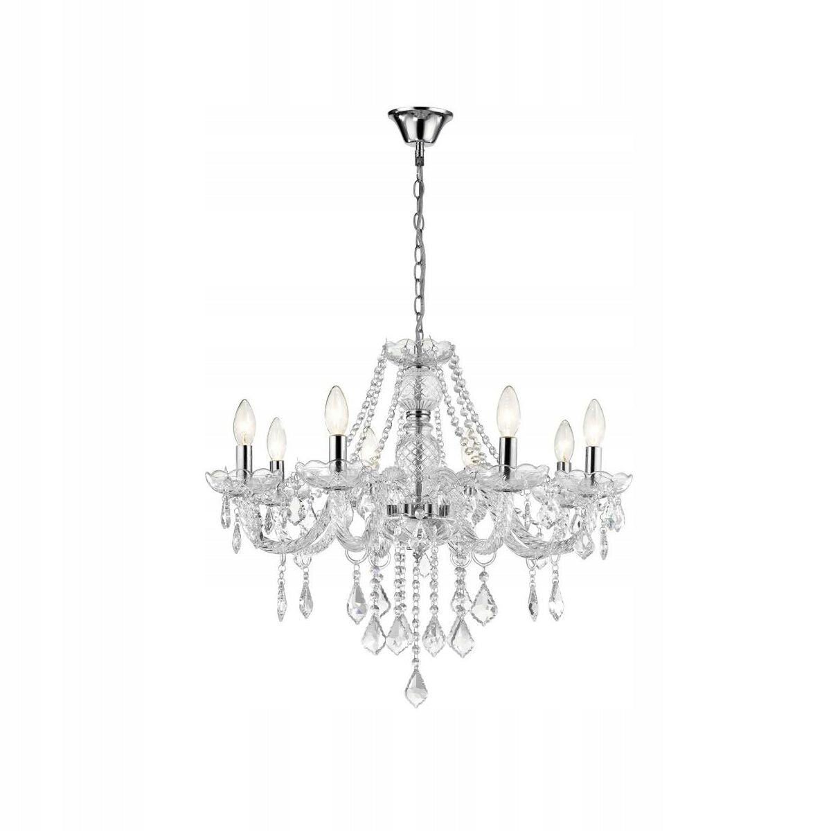 Light Prestige pakabinamas šviestuvas Cristallo 8