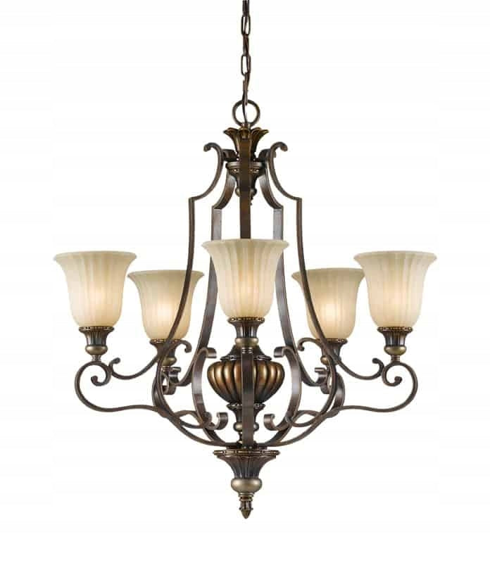 Pendelleuchte Elstead Lighting Kelham Halle FE-KELHAM-HALL5-UPLT 