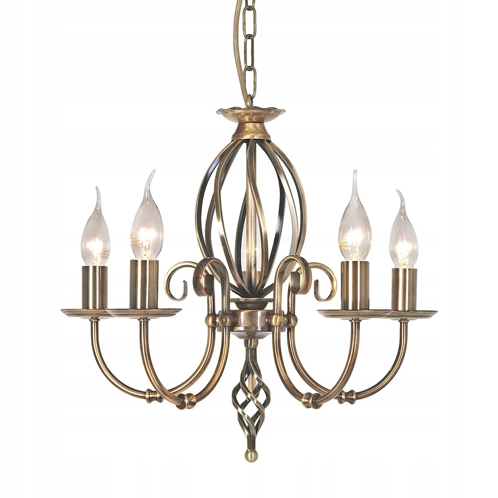 Pakabinamas šviestuvas Elstead Lighting Artisan ART5-AGD-BRASS