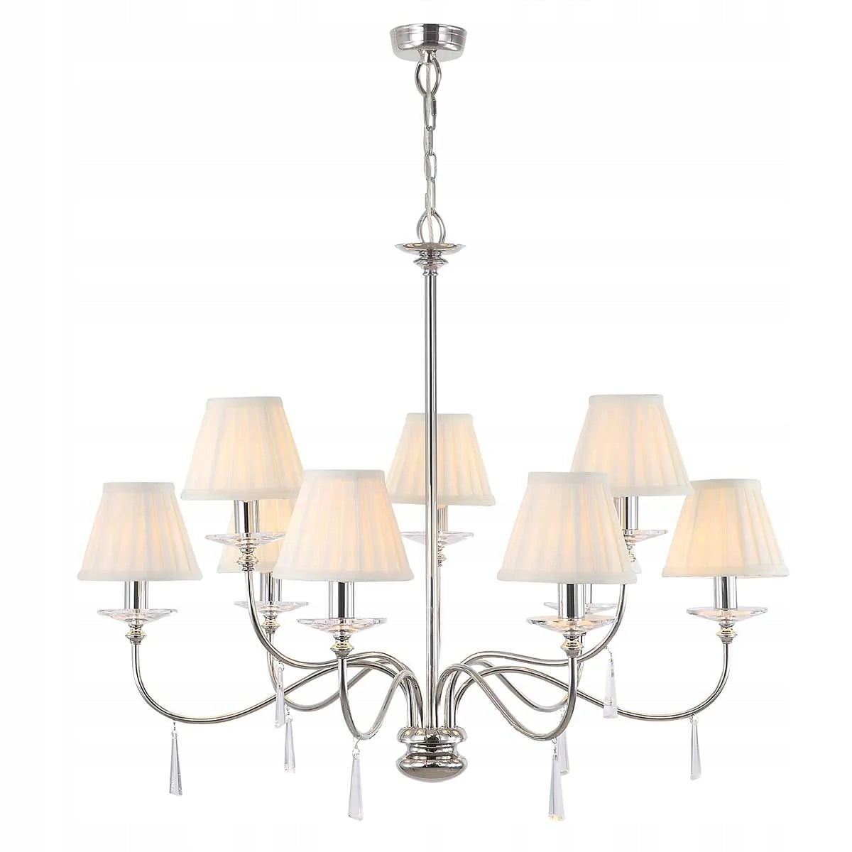 Pakabinamas šviestuvas Elstead Lighting Finsbury park FP9-POL-NICKEL