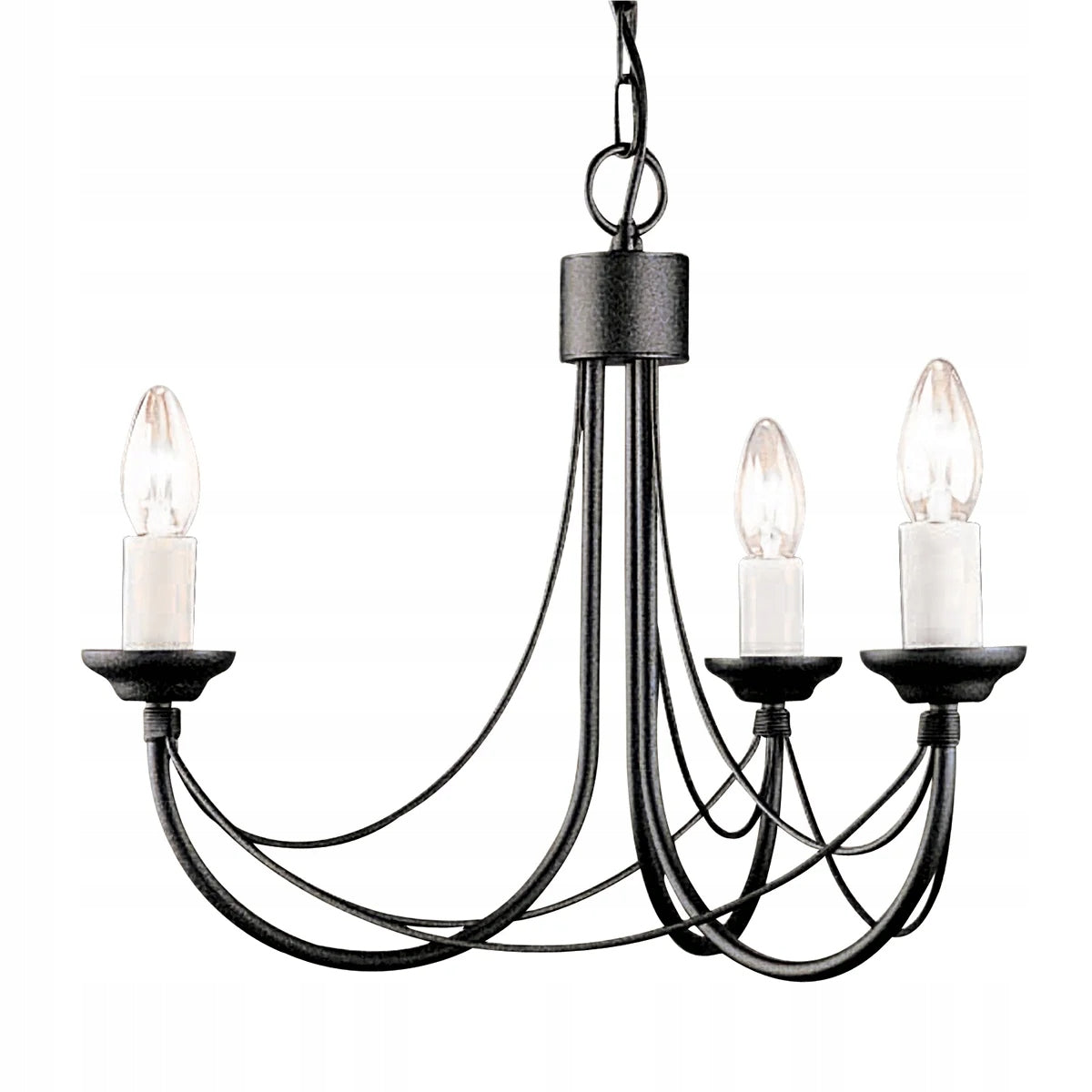 Pakabinamas šviestuvas Elstead Lighting Carisbrooke CB3-BLACK