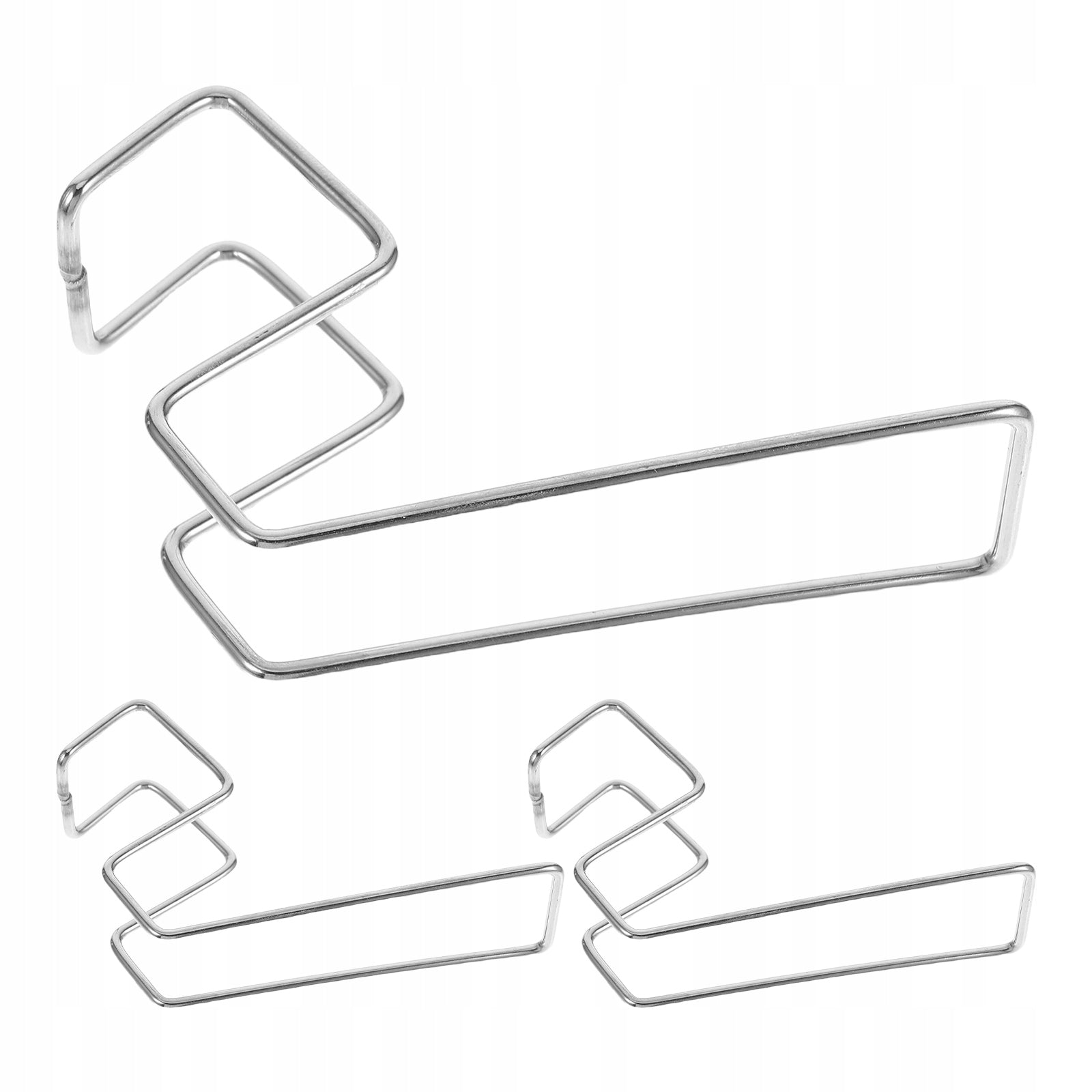 3 dalių nerūdijančio plieno batų laikiklis, sieninis, sidabrinis