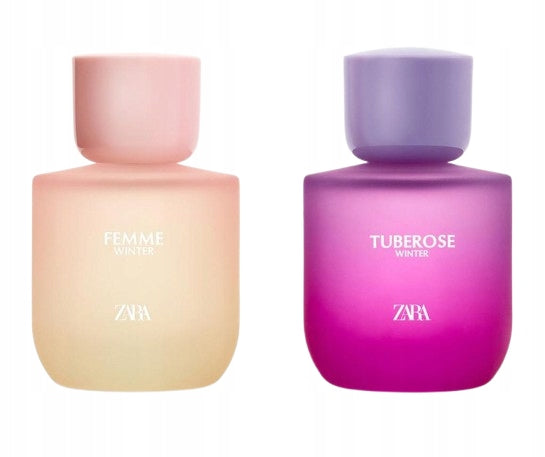 a406 ZARA FEMME WINTER 90 ML+ TUBEROSE WINTER 90ml Hypnotic Packaging status original