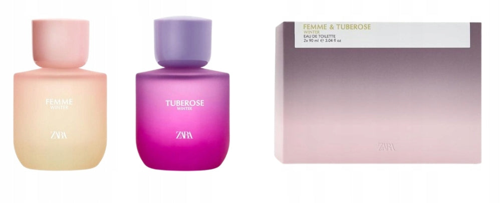 a406 ZARA FEMME WINTER 90 ML+ TUBEROSE WINTER 90ml Hypnotic