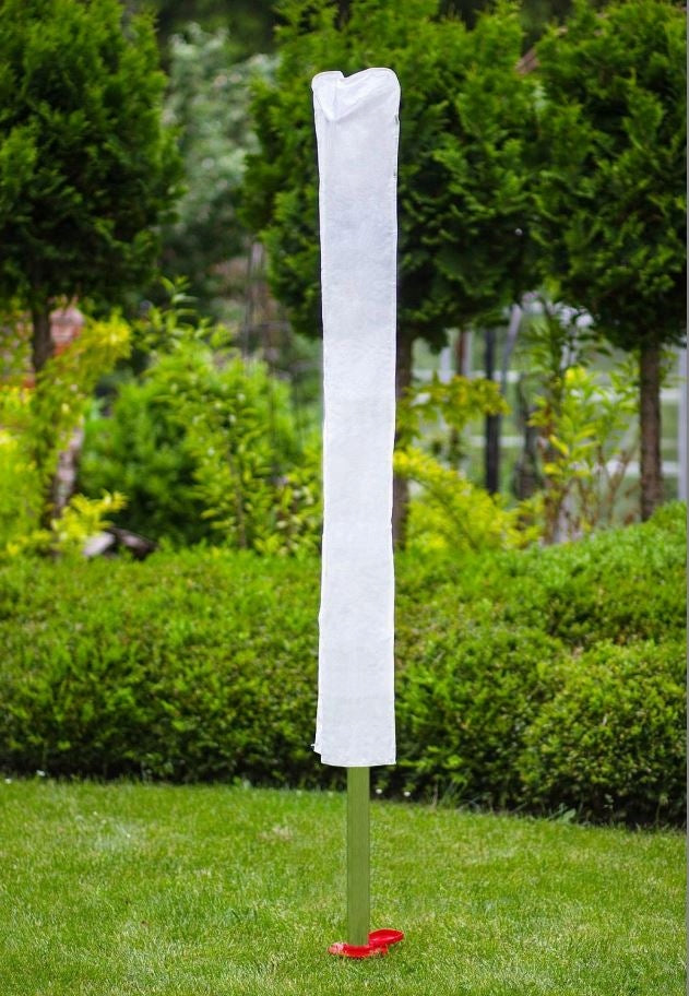 Lauko skalbinių džiovyklė GARDEN PROMO 50 m su grąžtu ir apsauginiu uždangalu