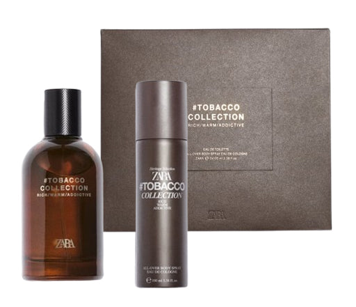 a583 EAU DE TOILETTE #TOBACCO COLLECTION RICH/WARM/ADDICTIVE EAU ZARA TOILETTE + SPRAY