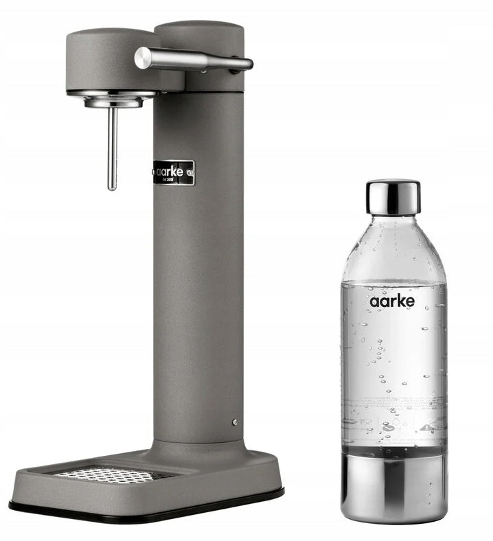 aarke CARBONATOR 3 Carbonation Maker Carbonated Water Saturator Grey Mat