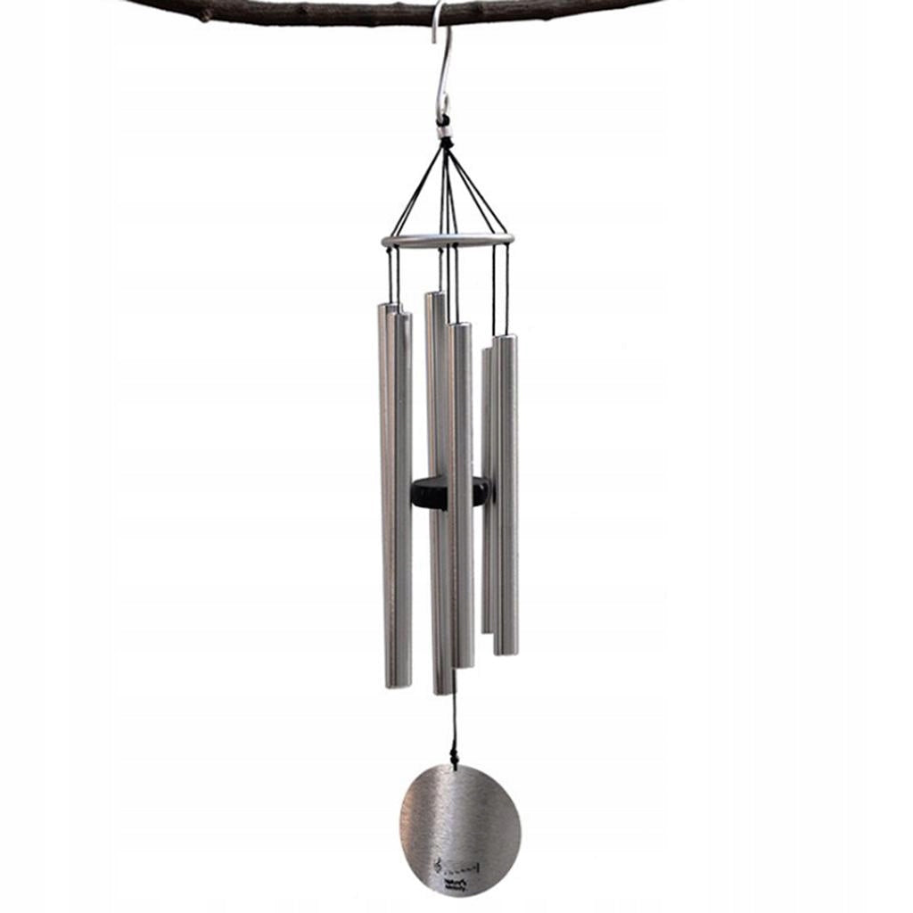 Large Metal Tube Wind Chimes, Hanging Wind Chime for Outdoor