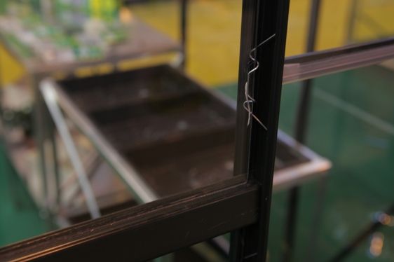 acm ALUMINUM GREENHOUSE 5 m2 POPULAR GLASS + BASE Width 1.93 m